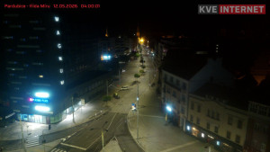 Město Pardubice - Třída Míru - 12.5.2026 v 04:00 Město Pardubice - Třída Míru - 12.5.2026 v 04:00
