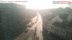 Město Pardubice - Třída Míru - 16.6.2026 v 06:45 Město Pardubice - Třída Míru - 16.6.2026 v 06:45