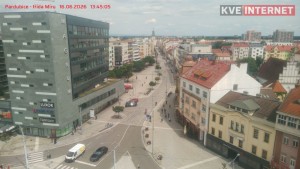 Město Pardubice - Třída Míru - 16.6.2026 v 13:45 Město Pardubice - Třída Míru - 16.6.2026 v 13:45