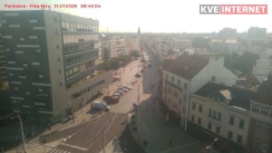 Město Pardubice - Třída Míru - 31.7.2026 v 08:45 Město Pardubice - Třída Míru - 31.7.2026 v 08:45