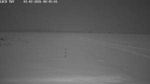 Letiště Cheb - Pojezdová dráha, Runway - 1.2.2026 v 00:45