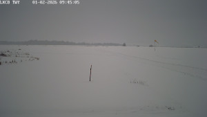 Letiště Cheb - Pojezdová dráha, Runway - 1.2.2026 v 09:45