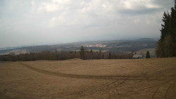 Pohled na sever, Krkonoše