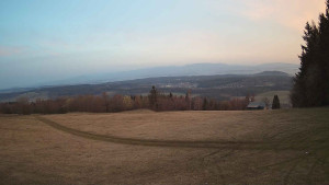 Zvičina - Pohled na sever, Krkonoše - 24.3.2026 v 05:45