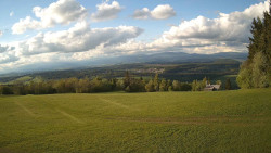 Pohled na sever, Krkonoše