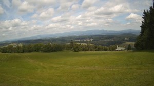 Zvičina - Blick nach Norden, Riesengebirge - 16.6.2026 v 11:45 Zvičina - Blick nach Norden, Riesengebirge - 16.6.2026 v 11:45