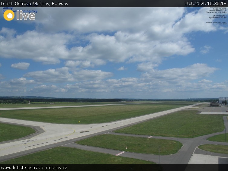 Letišti Ostrava Mošnov - Runway - 16.6.2026 v 10:30