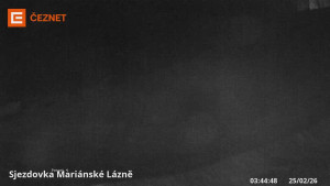 Skiareál Mariánky - Dolní stanice lanovky - 25.2.2026 v 03:45