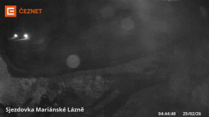 Skiareál Mariánky - Dolní stanice lanovky - 25.2.2026 v 04:45