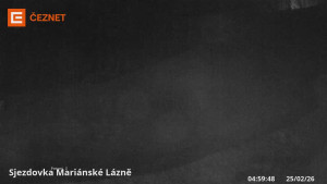Skiareál Mariánky - Dolní stanice lanovky - 25.2.2026 v 05:00