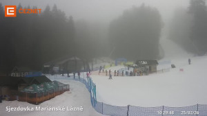 Skiareál Mariánky - Dolní stanice lanovky - 25.2.2026 v 10:30
