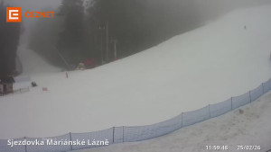 Skiareál Mariánky - Dolní stanice lanovky - 25.2.2026 v 12:00
