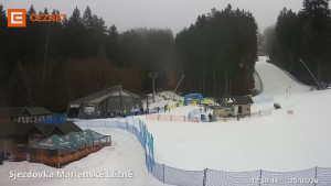 Skiareál Mariánky - Dolní stanice lanovky - 25.2.2026 v 13:00