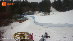 Skiareál Mariánky - Dolní stanice lanovky - 25.2.2026 v 13:30