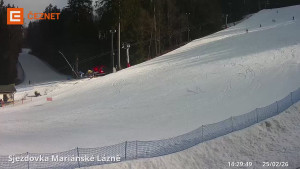 Skiareál Mariánky - Dolní stanice lanovky - 25.2.2026 v 14:30