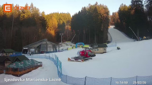 Skiareál Mariánky - Dolní stanice lanovky - 25.2.2026 v 16:15