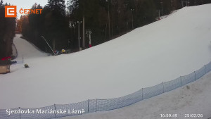 Skiareál Mariánky - Dolní stanice lanovky - 25.2.2026 v 17:00