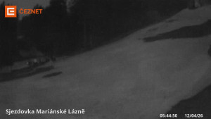 Skiareál Mariánky - Dolní stanice lanovky - 12.4.2026 v 05:45