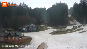 Skiareál Mariánky - Dolní stanice lanovky - 12.4.2026 v 06:45