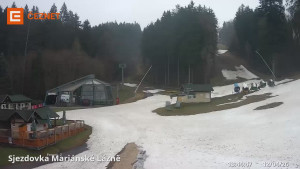 Skiareál Mariánky - Dolní stanice lanovky - 12.4.2026 v 13:45