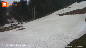 Skiareál Mariánky - Dolní stanice lanovky - 12.4.2026 v 14:45