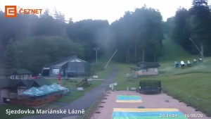 Skiareál Mariánky - Dolní stanice lanovky - 16.6.2026 v 04:45 Skiareál Mariánky - Dolní stanice lanovky - 16.6.2026 v 04:45