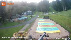 Skiareál Mariánky - Dolní stanice lanovky - 16.6.2026 v 05:45 Skiareál Mariánky - Dolní stanice lanovky - 16.6.2026 v 05:45
