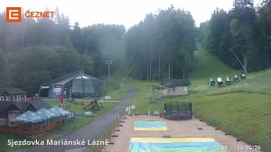Skiareál Mariánky - Dolní stanice lanovky - 16.6.2026 v 06:15 Skiareál Mariánky - Dolní stanice lanovky - 16.6.2026 v 06:15