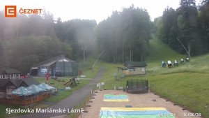 Skiareál Mariánky - Dolní stanice lanovky - 16.6.2026 v 06:45 Skiareál Mariánky - Dolní stanice lanovky - 16.6.2026 v 06:45