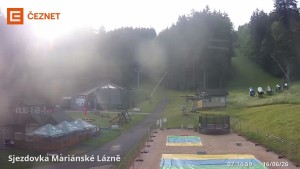 Skiareál Mariánky - Dolní stanice lanovky - 16.6.2026 v 07:15 Skiareál Mariánky - Dolní stanice lanovky - 16.6.2026 v 07:15