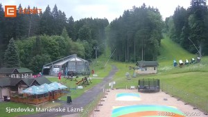Skigebiet Mariánky - Untere Seilbahnstation - 16.6.2026 v 11:45 Skigebiet Mariánky - Untere Seilbahnstation - 16.6.2026 v 11:45