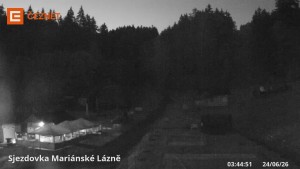 Ośrodek narciarski Mariánky - Dolna stacja kolejki linowej - 24.6.2026 v 03:45 Ośrodek narciarski Mariánky - Dolna stacja kolejki linowej - 24.6.2026 v 03:45