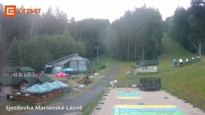Skiareál Mariánky - Dolní stanice lanovky - 31.7.2026 v 05:45 Skiareál Mariánky - Dolní stanice lanovky - 31.7.2026 v 05:45
