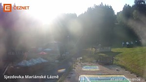 Skiareál Mariánky - Dolní stanice lanovky - 31.7.2026 v 07:45 Skiareál Mariánky - Dolní stanice lanovky - 31.7.2026 v 07:45