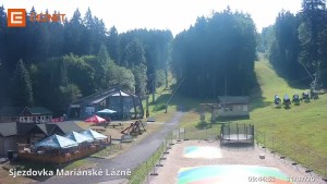 Skiareál Mariánky - Dolní stanice lanovky - 31.7.2026 v 09:45 Skiareál Mariánky - Dolní stanice lanovky - 31.7.2026 v 09:45