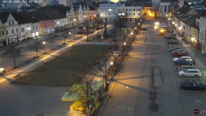 Město Beroun - Husovo náměstí - 20.2.2026 v 06:45