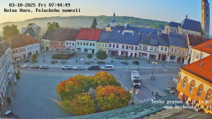 Město Kutná Hora - Palackého náměstí - 3.10.2025 v 07:45
