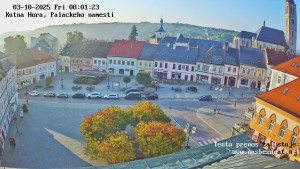 Město Kutná Hora - Palackého náměstí - 3.10.2025 v 08:01