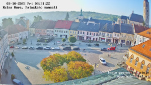 Město Kutná Hora - Palackého náměstí - 3.10.2025 v 08:31