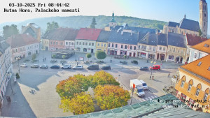 Město Kutná Hora - Palackého náměstí - 3.10.2025 v 08:45