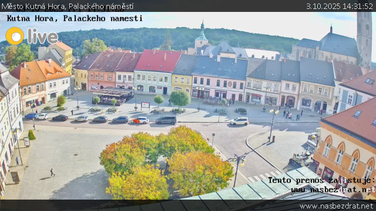 Město Kutná Hora - Palackého náměstí - 3.10.2025 v 14:31
