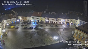 Město Kutná Hora - Palackého náměstí - 23.2.2026 v 01:45 Město Kutná Hora - Palackého náměstí - 23.2.2026 v 01:45