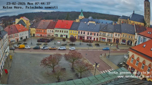 Město Kutná Hora - Palackého náměstí - 23.2.2026 v 07:45 Město Kutná Hora - Palackého náměstí - 23.2.2026 v 07:45