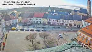 Město Kutná Hora - Palackého náměstí - 23.2.2026 v 09:31 Město Kutná Hora - Palackého náměstí - 23.2.2026 v 09:31