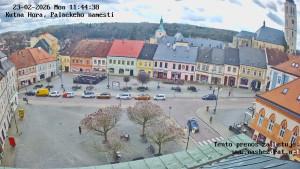 Město Kutná Hora - Palackého náměstí - 23.2.2026 v 11:45 Město Kutná Hora - Palackého náměstí - 23.2.2026 v 11:45