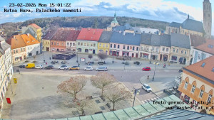 Město Kutná Hora - Palackého náměstí - 23.2.2026 v 15:01 Město Kutná Hora - Palackého náměstí - 23.2.2026 v 15:01