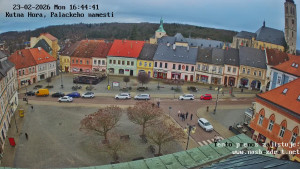 Město Kutná Hora - Palackého náměstí - 23.2.2026 v 16:45 Město Kutná Hora - Palackého náměstí - 23.2.2026 v 16:45