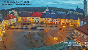 Město Kutná Hora - Palackého náměstí - 23.2.2026 v 17:45