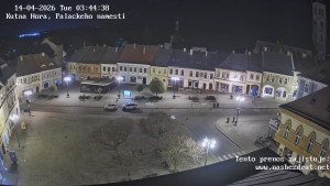 Město Kutná Hora - Palackého náměstí - 14.4.2026 v 03:45
