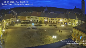 Město Kutná Hora - Palackého náměstí - 14.4.2026 v 05:31 Město Kutná Hora - Palackého náměstí - 14.4.2026 v 05:31